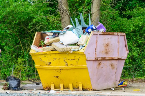 Professional house clearance team at work in Finsbury Park