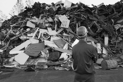 Professional rubbish removal team managing waste in Finsbury Park