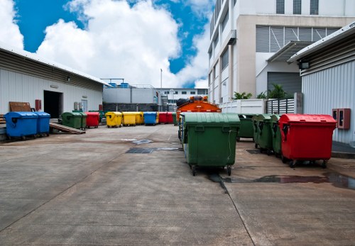 Mini, midi, and builders skips side by side